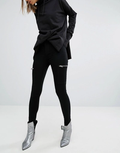 Cheap monday high hotsell spray black jeans