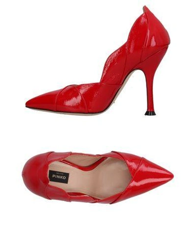 Pinko Pump In Red