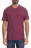 Robert Graham Orchidlands Stripe T-shirt In Heather Amethyst