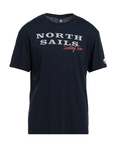 North Sails T-shirts In Blue