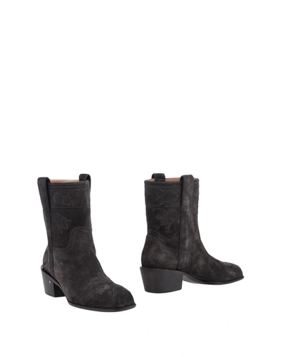 Laurence Dacade Ankle Boot In Steel Grey