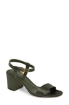 Tory Burch Women's Laurel Leather Block Heel Sandals In Leccio