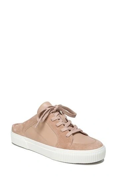 Vince Women's Kess Leather & Suede Backless Slip-on Sneakers In Apricot