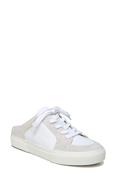 Vince Women's Kess Leather & Suede Backless Slip-on Sneakers In Horchata