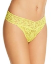 Hanky Panky Original Rise Thong In Lemon Grass