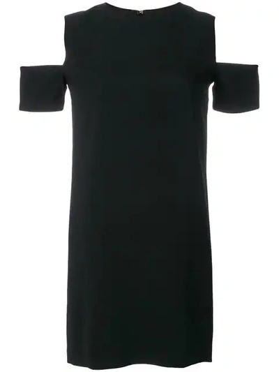 Helmut Lang Dress With Cutout Shoulders In Black