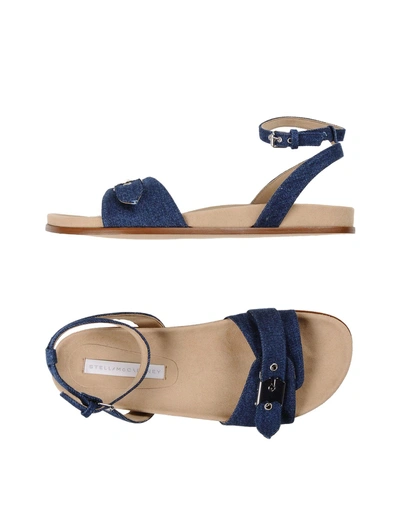 Stella Mccartney Sandals In Blue