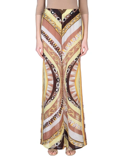 Emilio Pucci Casual Pants In Camel