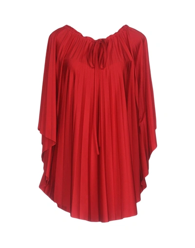 Balenciaga Kaftans In Red