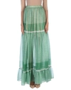 Stella Mccartney Maxi Skirts In Green