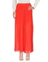 Pinko Maxi Skirts In Red