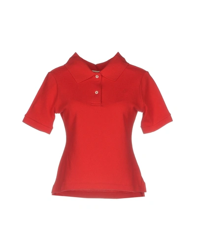 Balenciaga Polo Shirt In Red