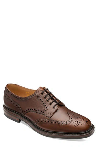 Loake Chester Wingtip Derby In Brown