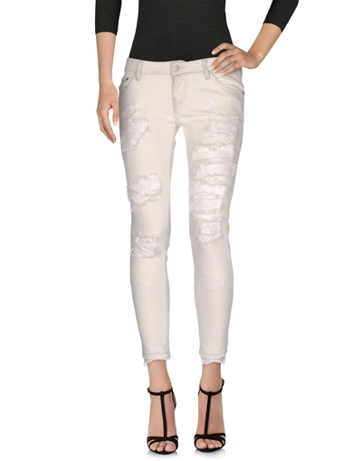 Carolina Wyser Jeans In Ivory