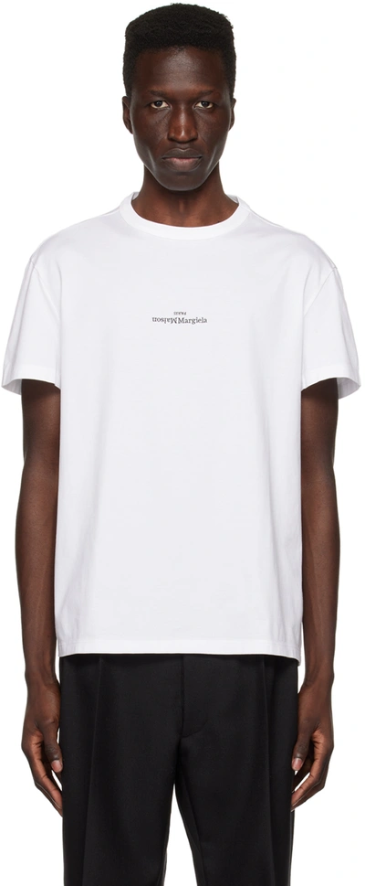 Maison Margiela T-shirts And Polos In Bianco