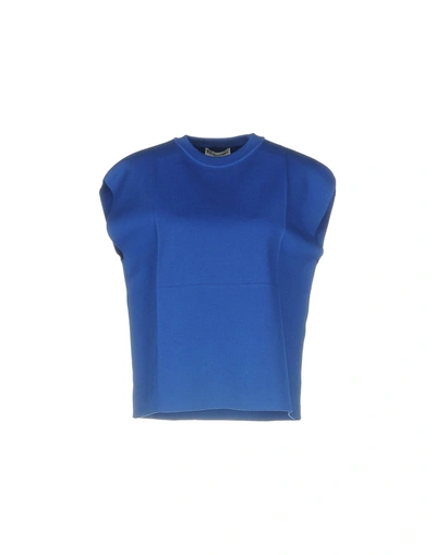 Balenciaga Sweater In Bright Blue