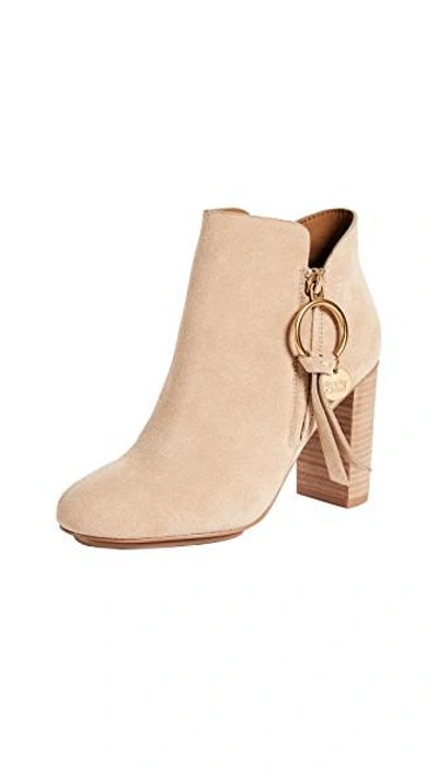 See By Chloé Louise Bootie In Canapa