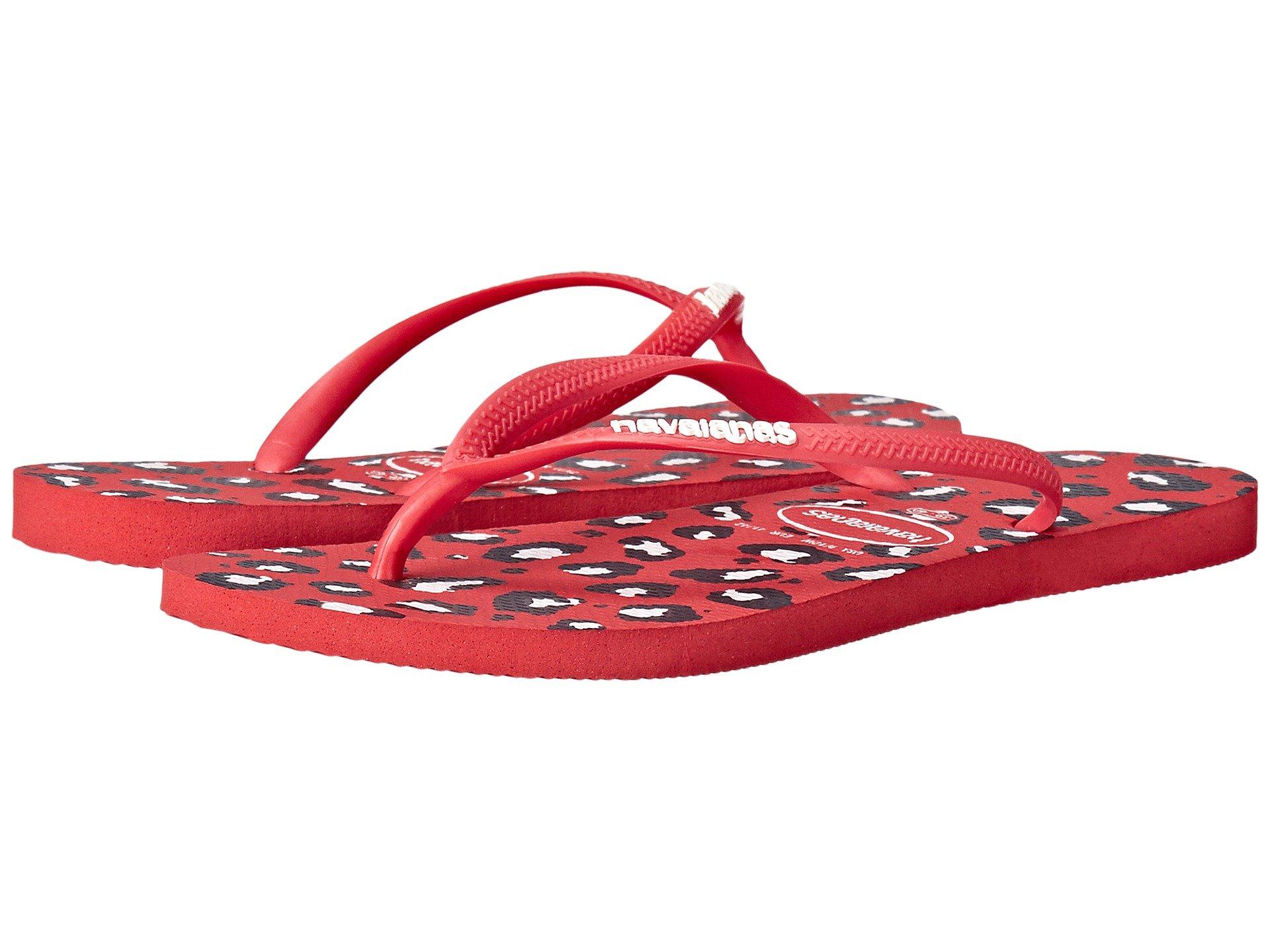 havaianas slim red