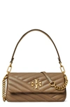 Tory Burch Kira Small Chevron Shoulder Bag In Sandpiper