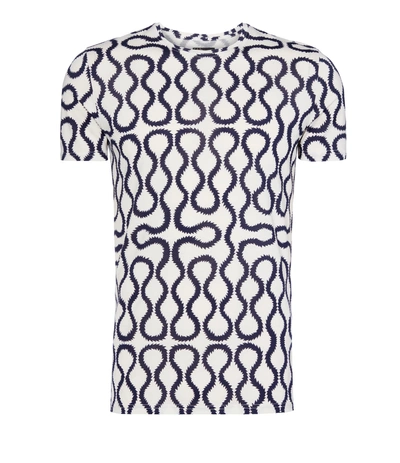 Vivienne Westwood Navy/white Squiggle T-shirt