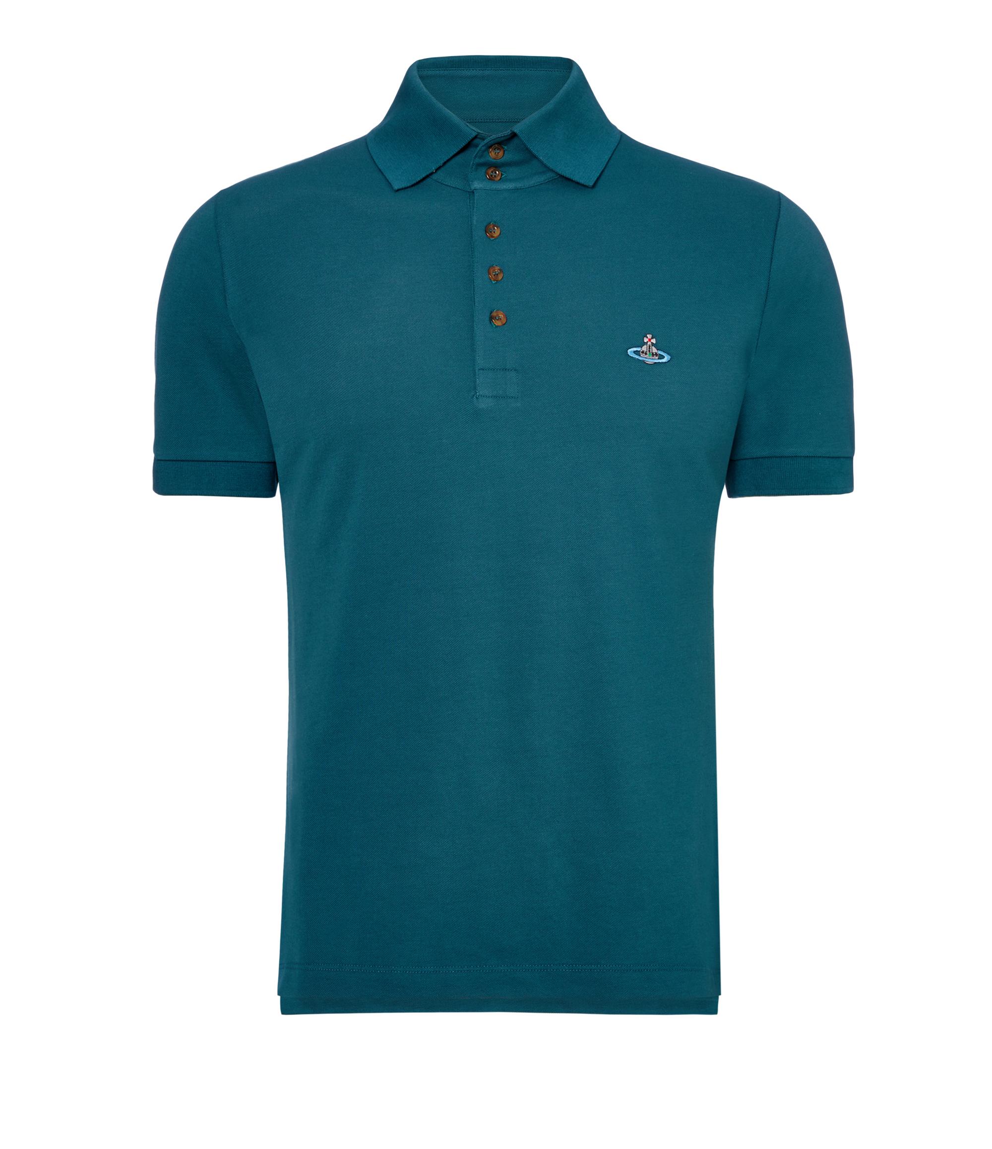 Vivienne Westwood Green Classic Polo | ModeSens