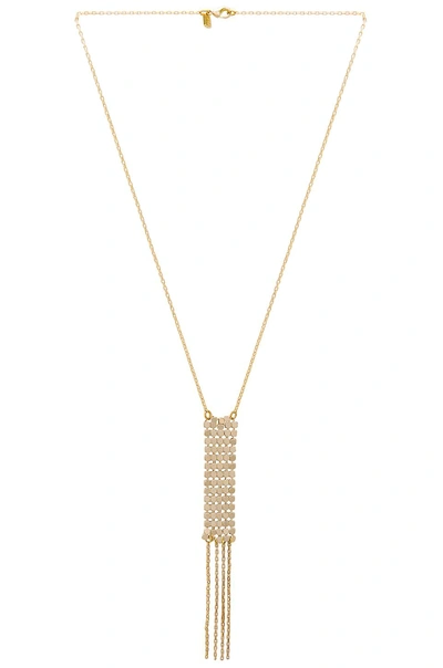 Vanessa Mooney The Paris Necklace In Metallic Gold