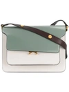 Marni Medium Trunk Shoulder Bag In White