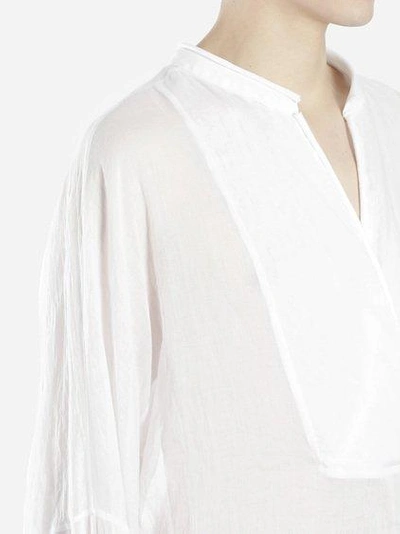 Di Liborio Men's White V-neck Shirt