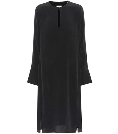 Equipment Granger Silk Dress In True Black