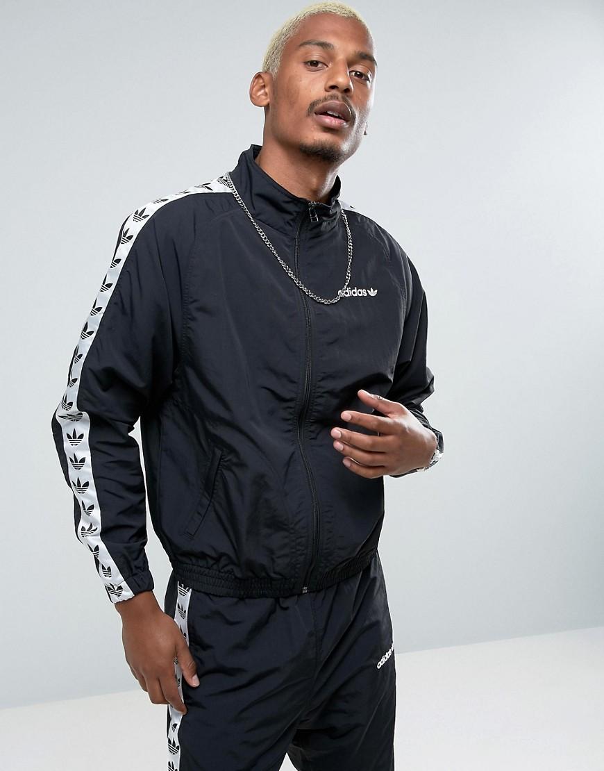 Adicolor Tnt Tape Wind Track Jacket In Black Br2290 Black Adicolor Tnt Tape Wind Track Jacket In Black Br2290 Black