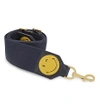 Anya Hindmarch Build-a-bag Leather Bag Strap In Ink Nastro