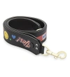 Anya Hindmarch Build-a-bag Leather Bag Strap In Black Circus