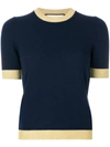 Gucci Crew Neck Top - Blue