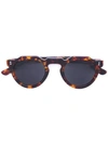 Lesca Pica Sunglasses In Brown