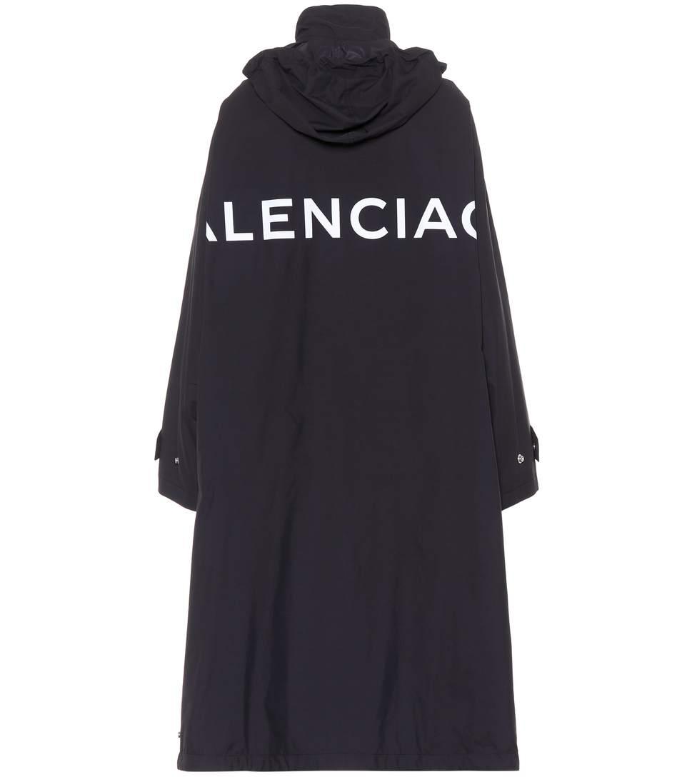 balenciaga waterproof jacket
