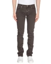 Dondup Denim Pants In Dark Brown