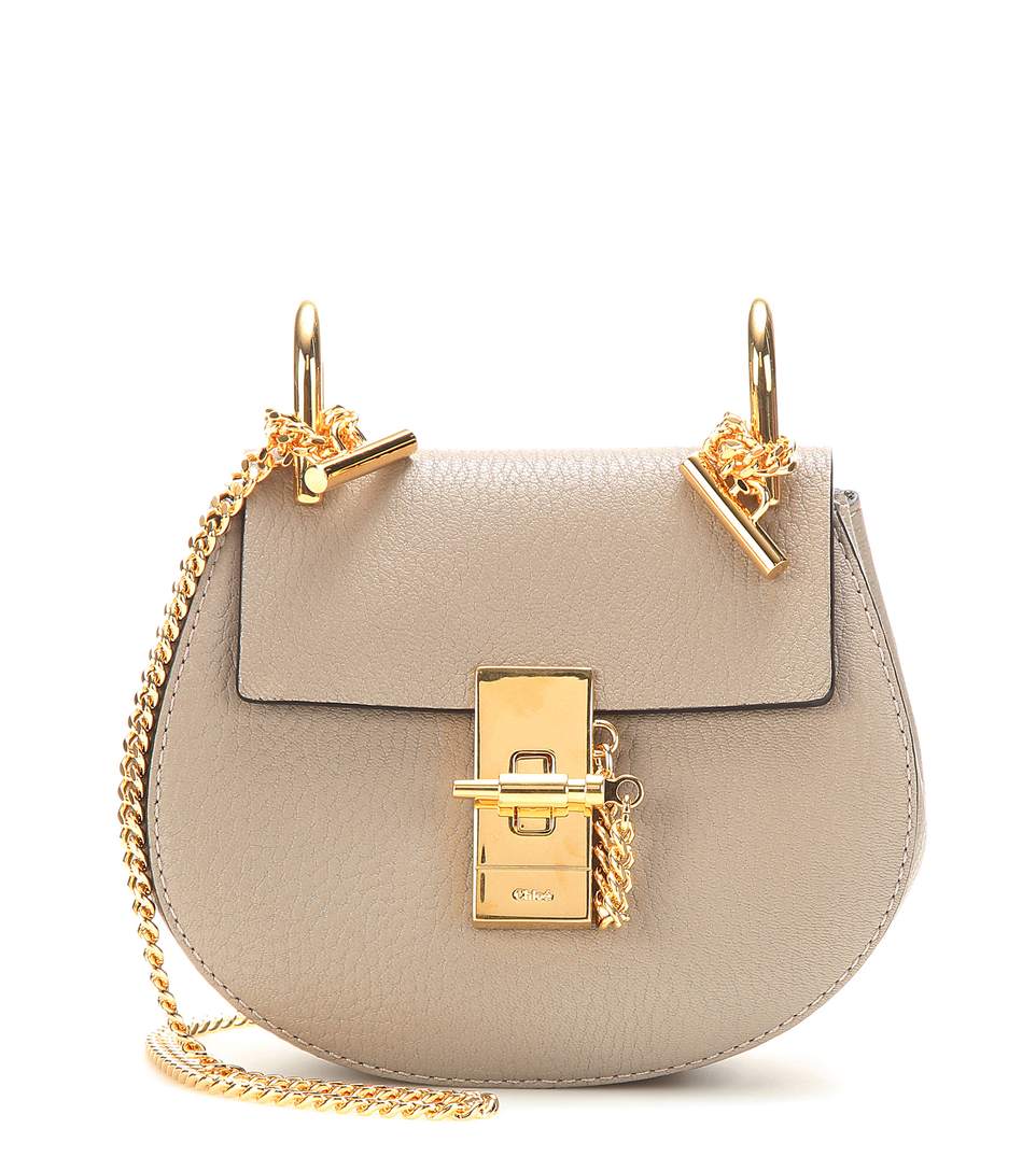 Chloé Nano Drew Leather Shoulder Bag | ModeSens