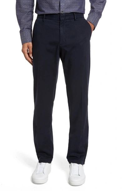 Zachary Prell Aster Straight Leg Pants In Navy