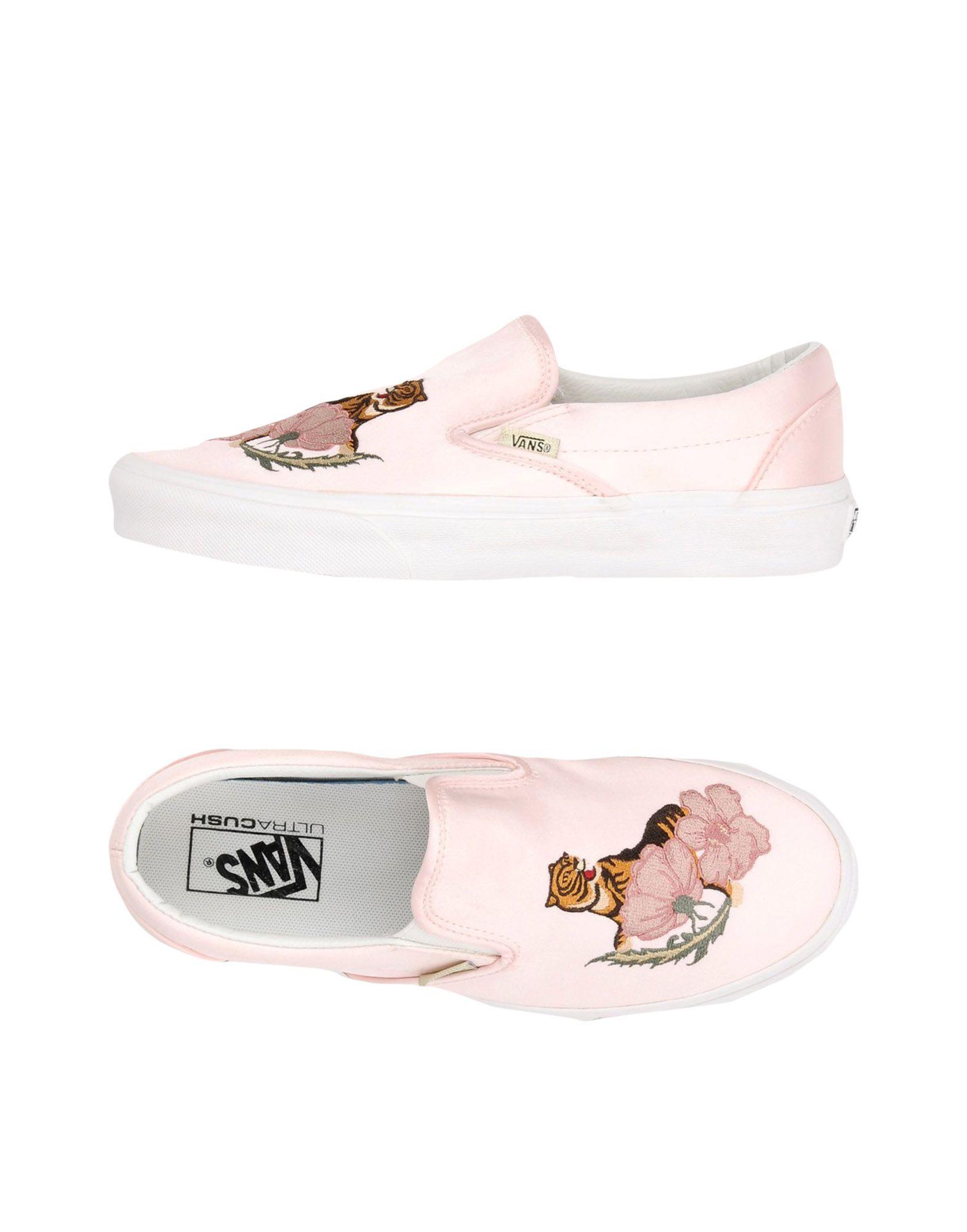 baby pink slip on vans