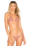 Acacia Swimwear Humuhumu Top In Lipstick