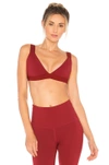 Touche La X Morgan Stewart Bra In Burgundy