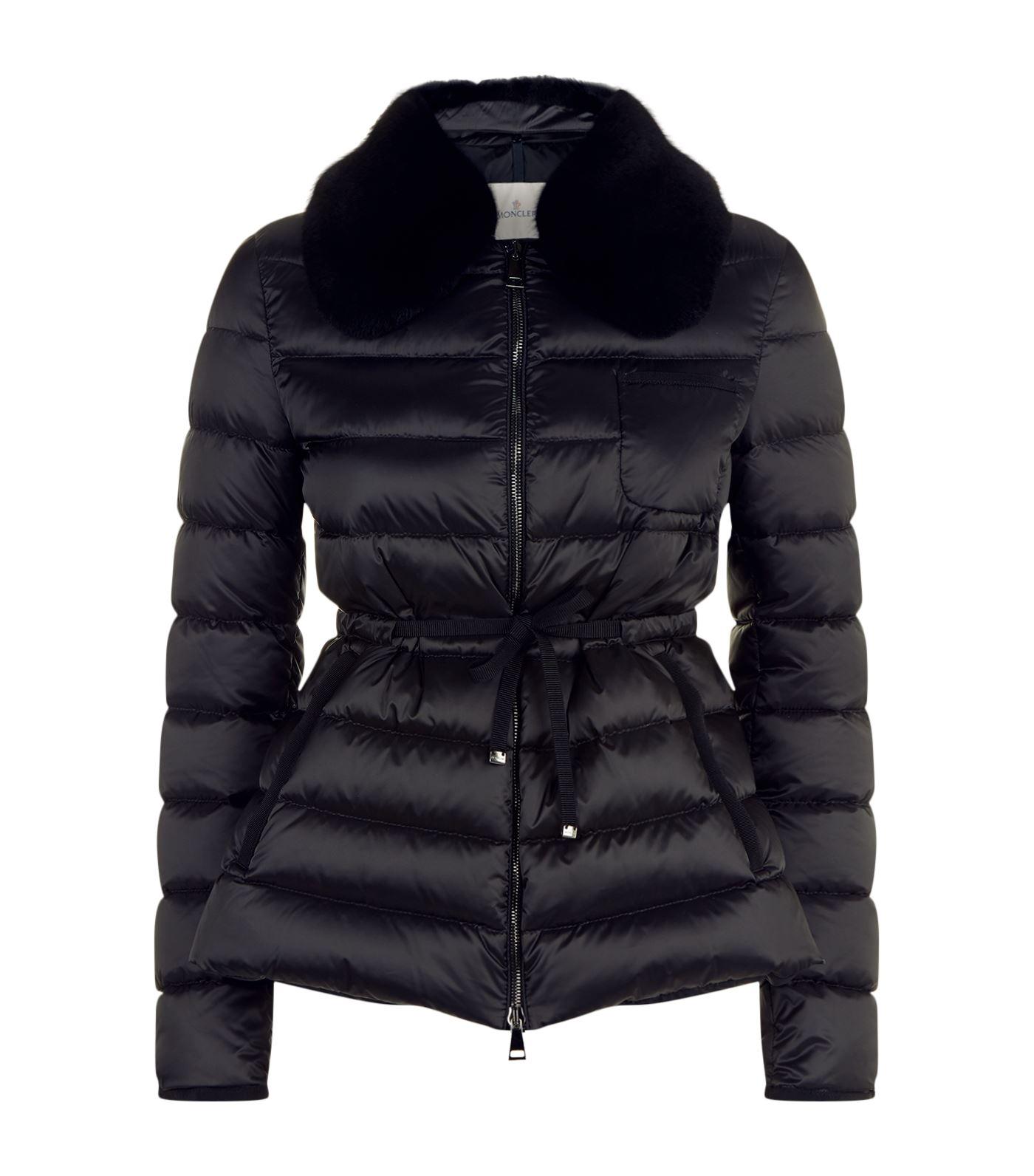 Moncler Abelia Quilted Jacket In Black | ModeSens