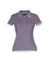 K-way Polo Shirts In Purple