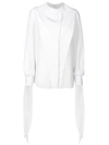 Givenchy Silk Top In White