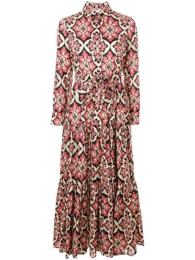 La Doublej Bellini Printed Dress - Pink