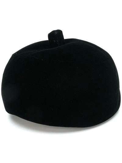 Balenciaga Vintage Toque Hat - Black