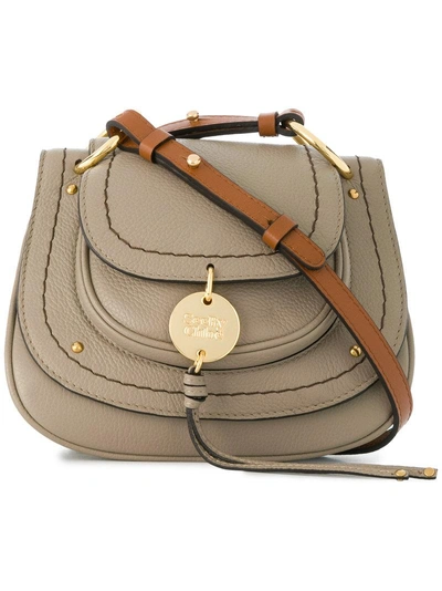 See By Chloé Susie Leather Shoulder Bag In Grey