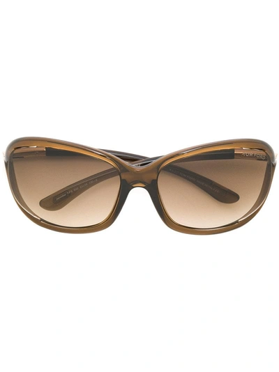 Tom Ford Eyewear Oversized Sunglasses - Brown
