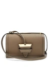 Loewe Barcelona Medium Leather Shoulder Bag In Beige