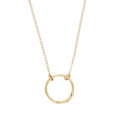 Chupi Hawthorn Twig Infinity Necklace Gold